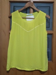 woven chiffon top